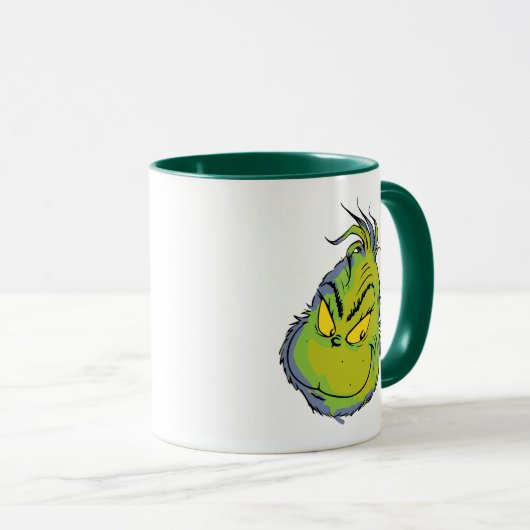 Snarcis| Funny Grinch alstublieft Mok (Voorkant rechts)
