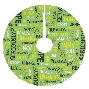 Snarcis Snarky Phrase-patroon Kerstboom Rok