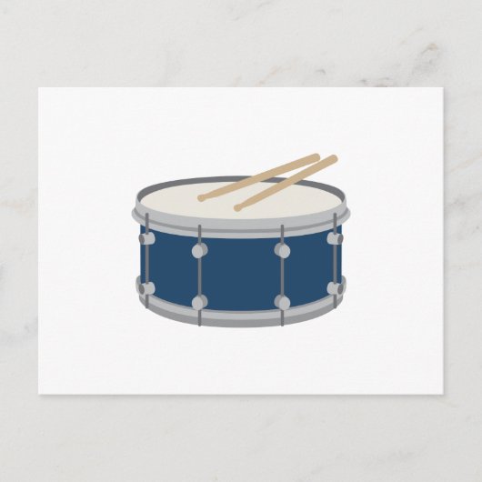 Snare Drum Briefkaart (Voorkant)