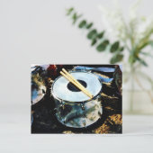 Snare Drum Briefkaart (Staand voorkant)