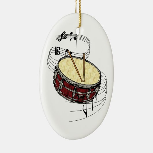 Snare Drum Ornament (Rechts)