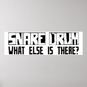 Snare drum wat er nog meer is? poster