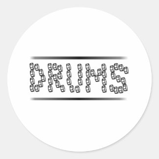 Snare Drums Ronde Sticker