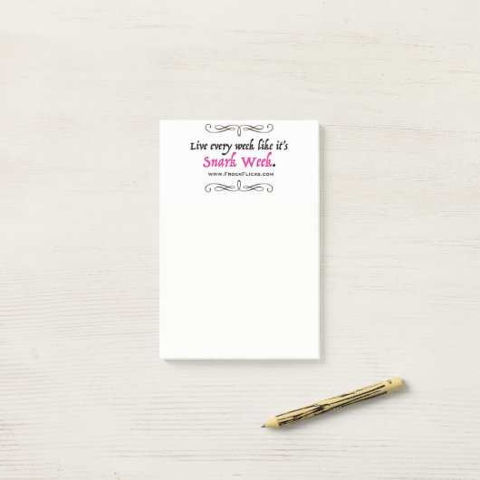 Snark Week - Sticky Notes (Op bureau)