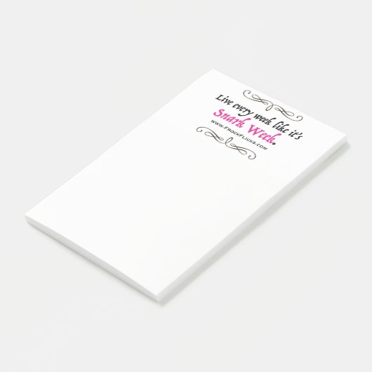 Snark Week - Sticky Notes (Schuin)
