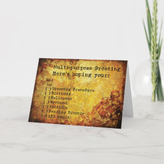 Snarkalicious Multipurpose Wenskaart Kaart
