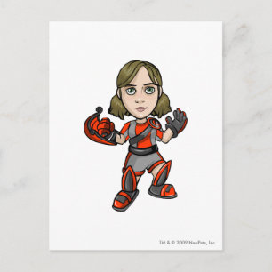 Snarkie Virtupets Space Station Staff Player Briefkaart