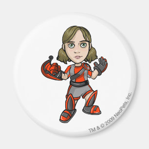 Snarkie Virtupets Space Station Staff Player Magneet