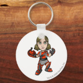 Snarkie Virtupets Space Station Staff Player Sleutelhanger (Voorkant)