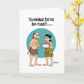 Snarky 50e verjaardag kaart (Gele Bloem)