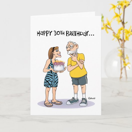 Snarky 60th Birthday Kaart (Gele Bloem)