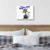 Snarky Cats Art Canvas Afdruk (Insitu (Slaapkamer))