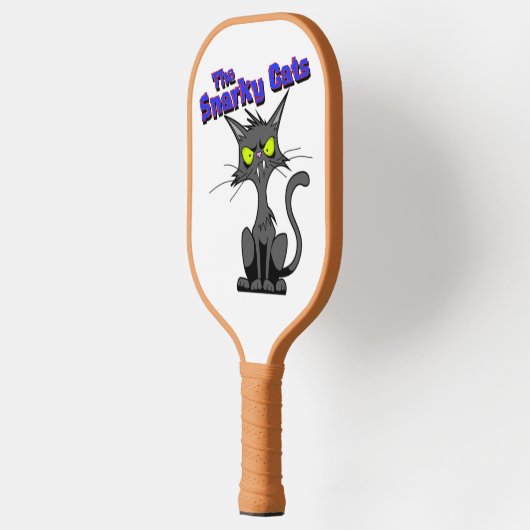 Snarky Cats Pickleball Baddies Pickleball Paddle (Links)