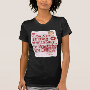 Snarky Evil Eye 50s huisvrouw T-shirt
