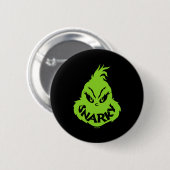 Snarky Face  Ronde Button 5,7 Cm (Voorkant /achterkant)