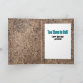 Snarky Funny Gezegde Man Cartoon Dirt Verjaardag Kaart (Binnen)