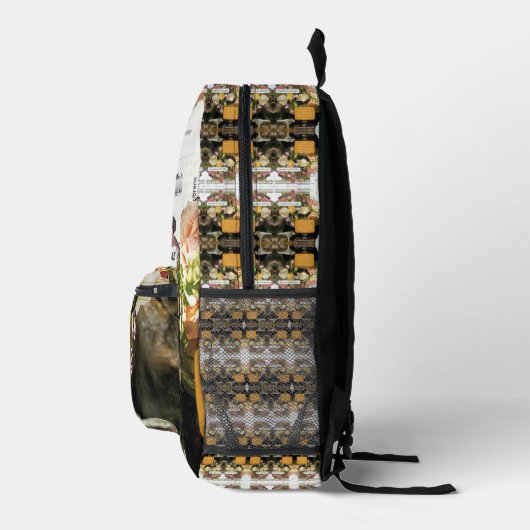 Snarky Funny Mothers Day Retirement 50th Birthday Bedrukte Rugzak (Rechts)