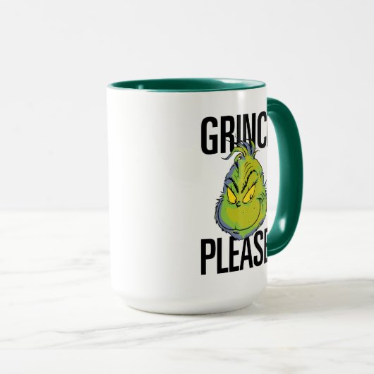 Snarky Grinch | Funny Grinch Please Quote Mok (Voorkant rechts)