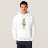 Snarky Grinch Funny I'm Only Talking to My Dog T Hoodie (Voorkant volledig)