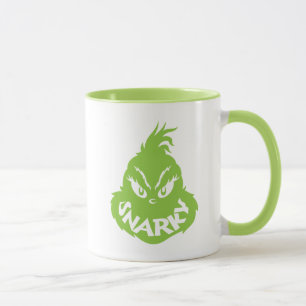 Snarky Grinch   Het Grinch Gezicht Mok