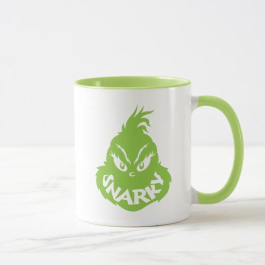 Snarky Grinch | Het Grinch Gezicht Mok (Rechts)