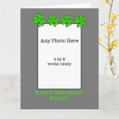 Snarky Irish Birthday Kaart (Gele Bloem)