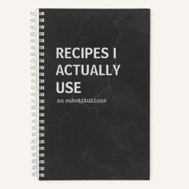 Snarky receptenboek | Keuken notitieboek