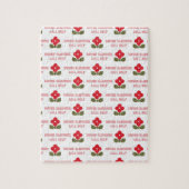 Snarky Rude Cross Stitch Funny Irreent humor Legpuzzel (Verticaal)