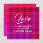 Snarky Valentijnsdag Kaart (Voorkant / Achterkant)