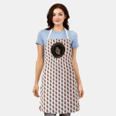Snarling Graeko Bar Apron All-Over Print Schort (Gedragen)