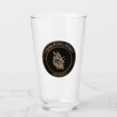 Snarling Graeko Beer Glass Tumbler (Voorkant)