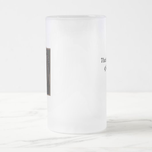 Snarling Graeko Frosted Beer Mok (Center)