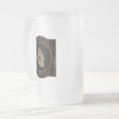 Snarling Graeko Frosted Beer Mug (Devant gauche)