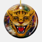 Snarling Tiger Nebula Ornament (Achterkant)