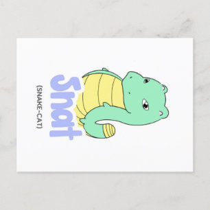 Snat (Slang + Kat) Briefkaart