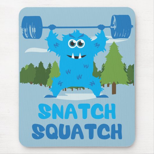 Snatch Squatch Muismat (Voorkant)