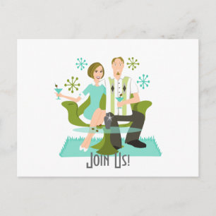 Snazzy Couple Briefkaart
