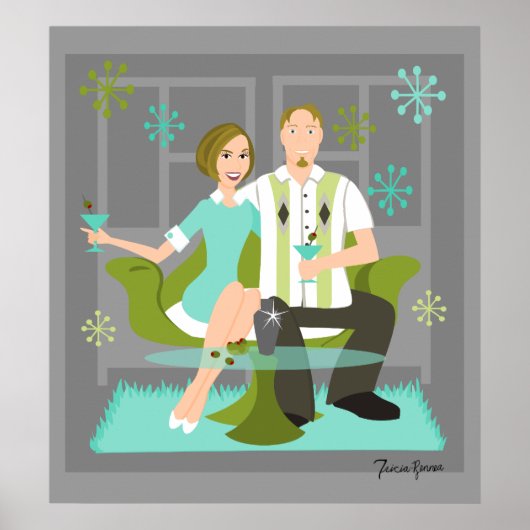 Snazzy Couple Poster (Voorkant)