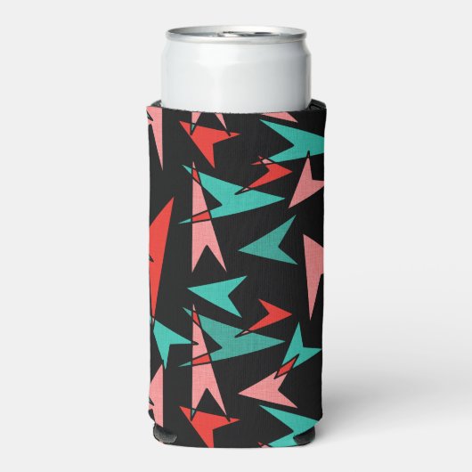 Snazzy Mid Century Moderne Arrows (Seltzer Voorkant)