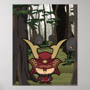 Sneak op de Samurai Poster