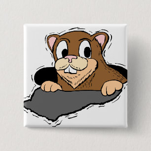 Sneak Peek - Vierkante Button 5,1 Cm
