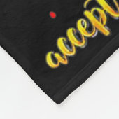 Sneaker Autisme Accepteer Liefde Begrijp Autisme B Fleece Deken (Hoek)
