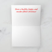 Sneaker kerstkaart feestdagen kaart (Binnen)