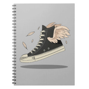 Sneaker met Wings Sneaker Head Notitieboek