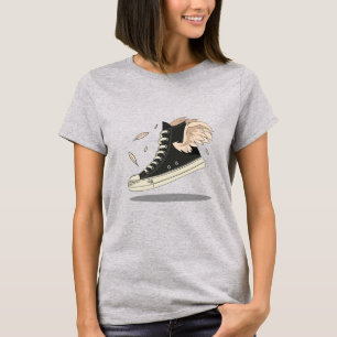 Sneaker met Wings Sneaker Head T-shirt