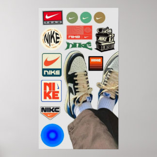  Sneaker Poster Digitaal downloaden