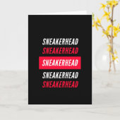 Sneakerhead Kaart (Gele Bloem)
