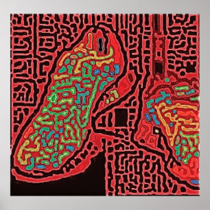 SneakerHead unaniem Poster