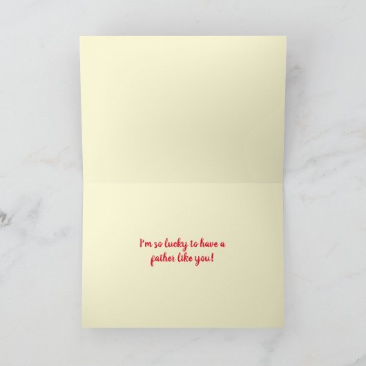 Sneakers Fijne Vaderdag Kaart (Binnen)