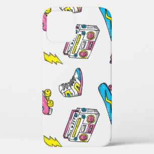  Sneakers Radio Skateboard Thema iPhone 12 Hoesje
